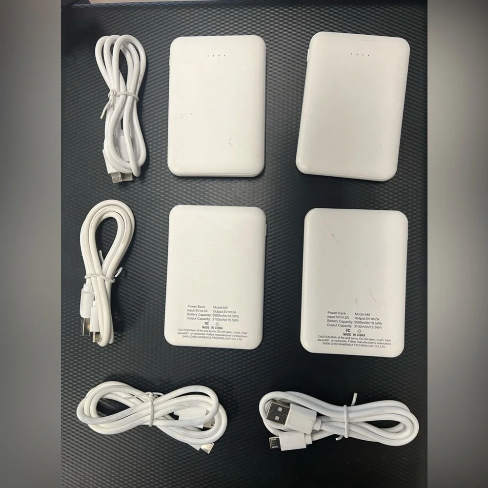 Power bank 4 pack 5000mah